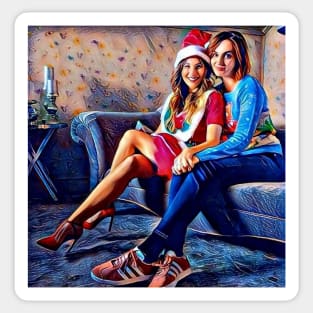 A WayHaught Christmas Joy Sticker